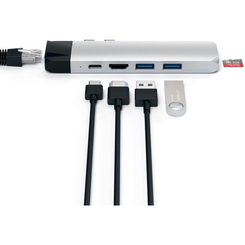 Satechi Alu Type-C Pro Hub w Ethernet